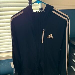 Black Adidas Men’s Medium Windbreaker